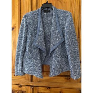 Talbots Open Front Waterfall Jacket